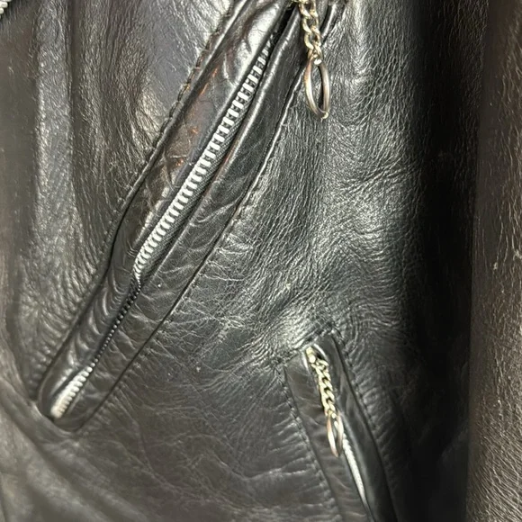 Excelled Vintage Leather Jacket- Size 42